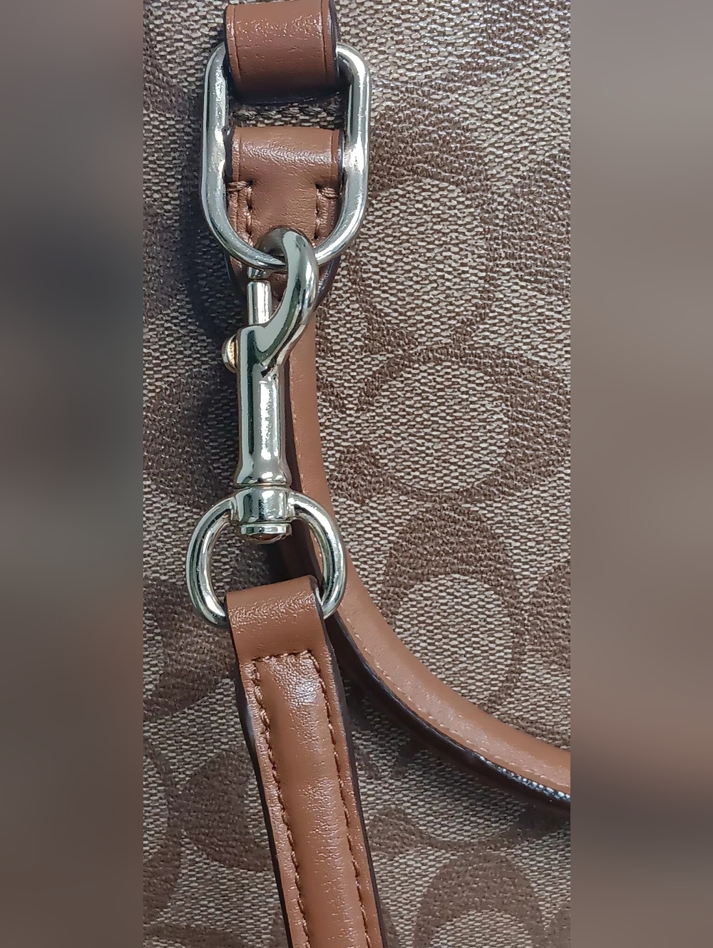 Coach Sierra  Satchel - Brown - Picture 3 of 10
